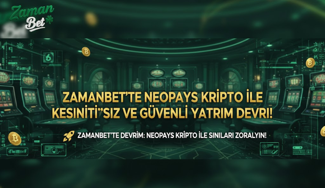 Zamanbet'te Neopays Kripto ile Kesintisiz ve Güvenli Yatırım Devri!
